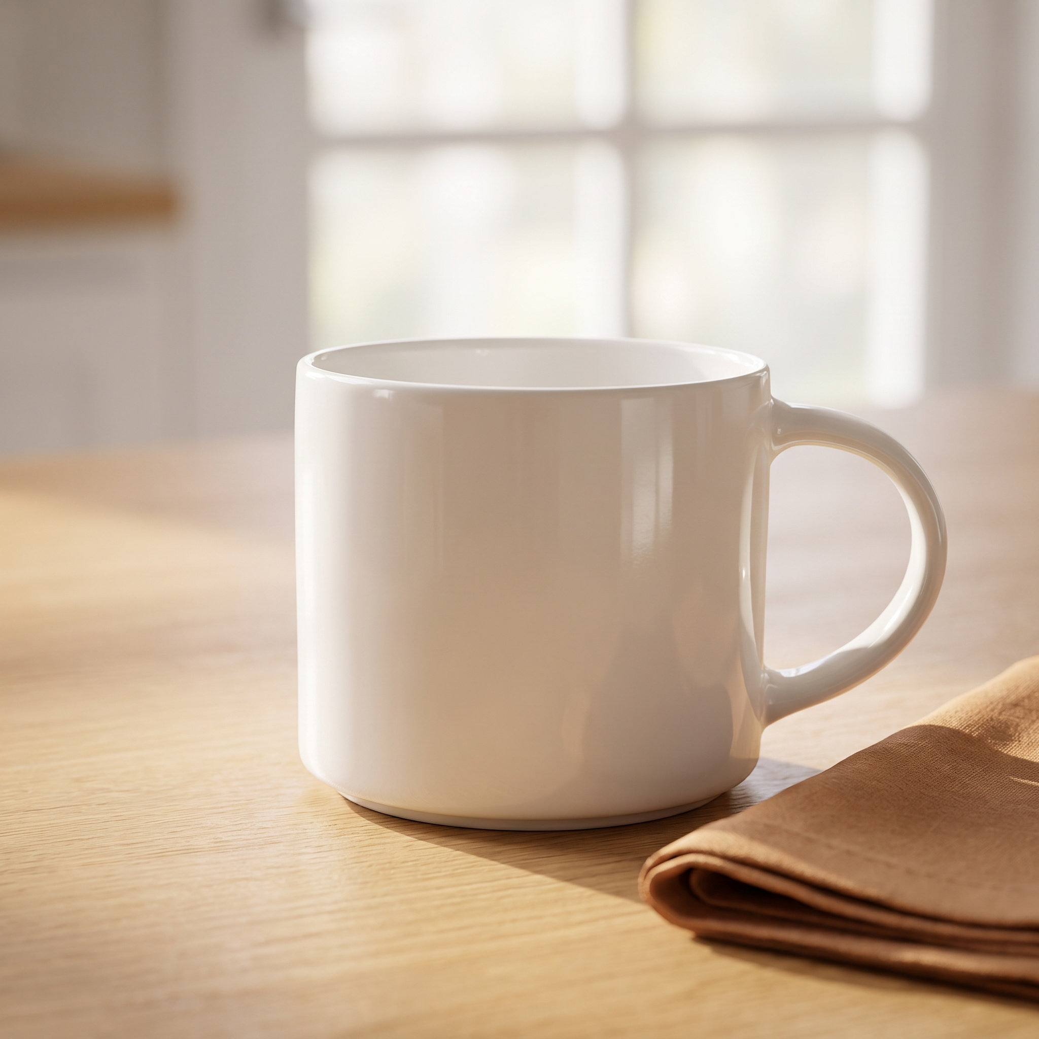 Sublimation Mug White - Beyaz Seramik Kahve Kupası 15 Oz