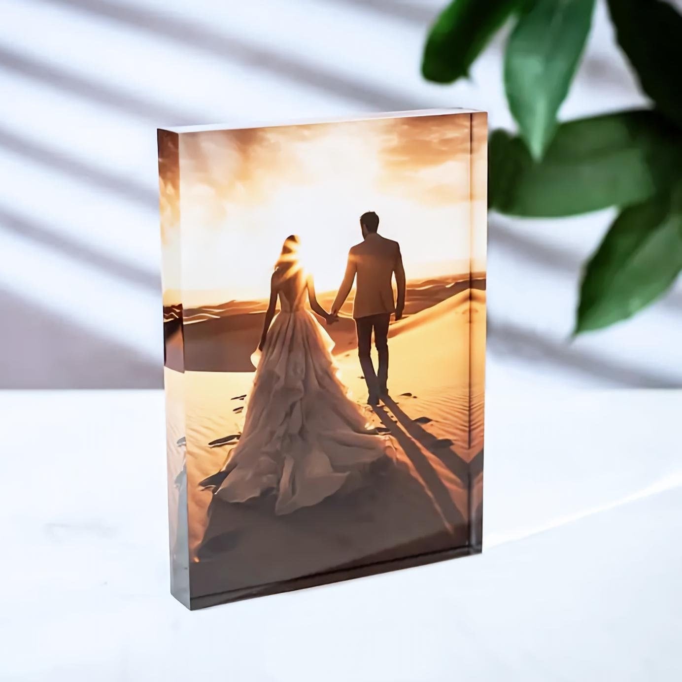 Photo Acrylic Block - 1 Adet Özel Akrilik Fotoğraf Bloğu