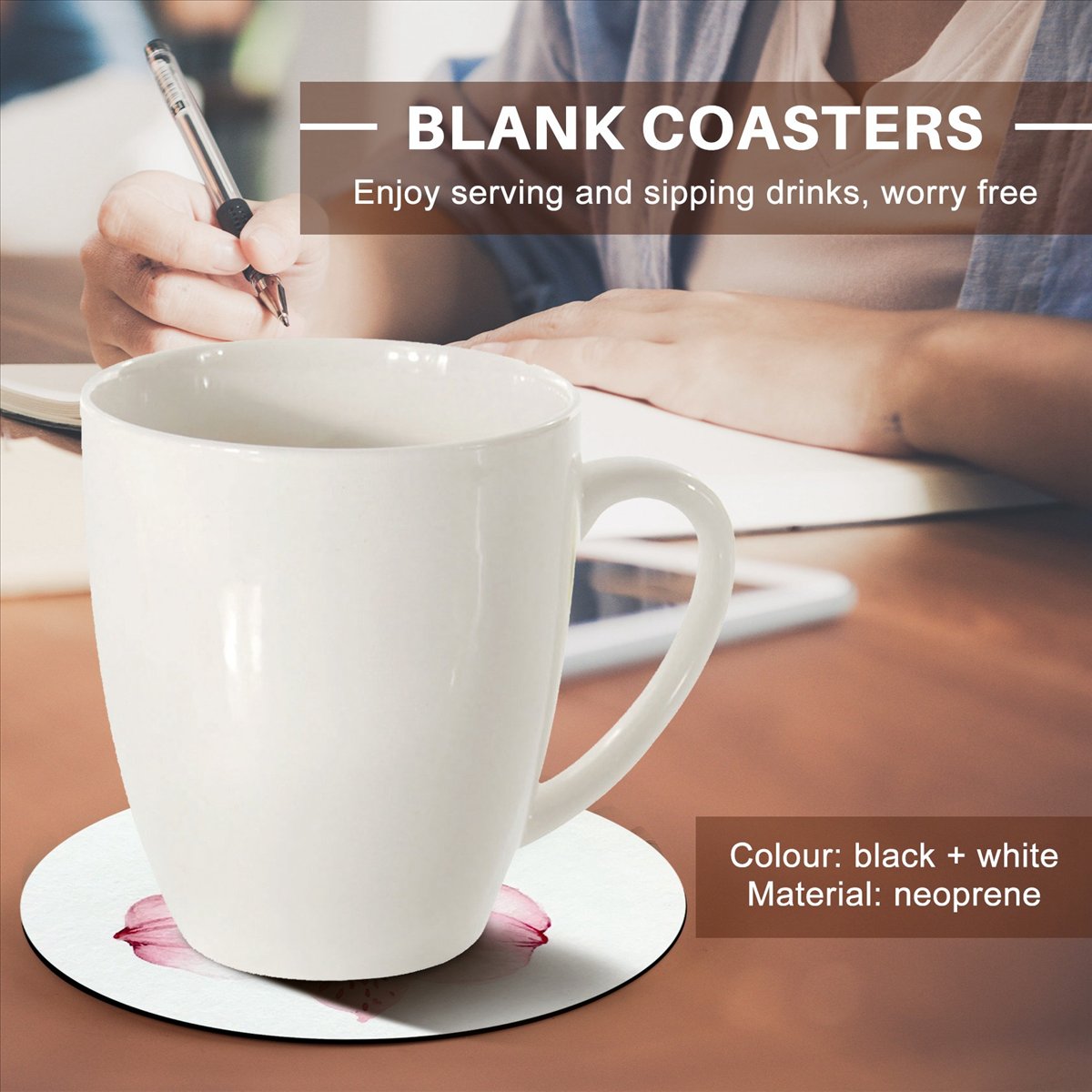 KSOL Yuvarlak Süblimasyon Boş  - Coaster Sublimation Blank incelemesi ve fiyatı