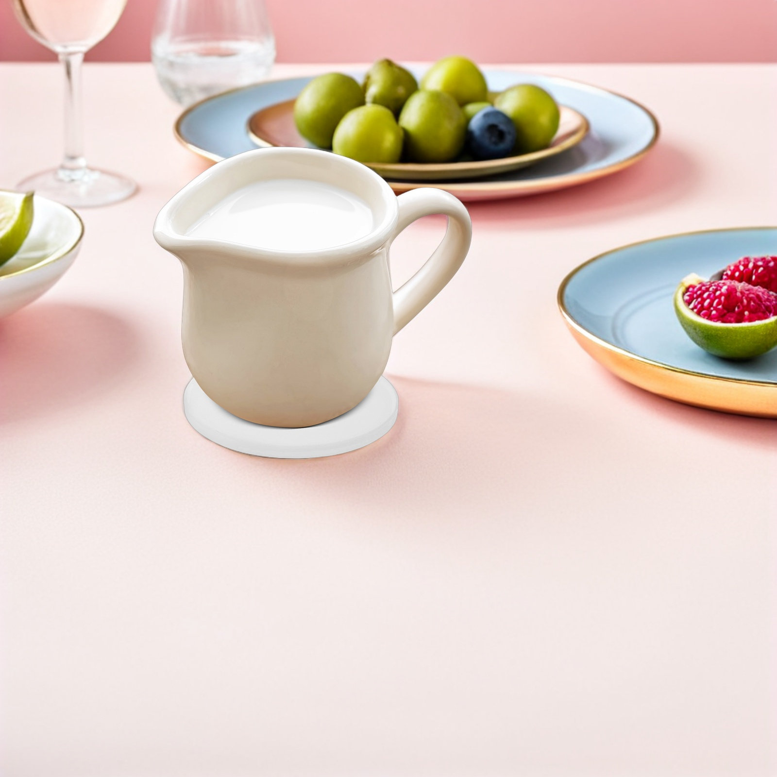 12 Adet Beyaz Yuvarlak Seramik - Coaster Sublimation Blank incelemesi ve fiyatı