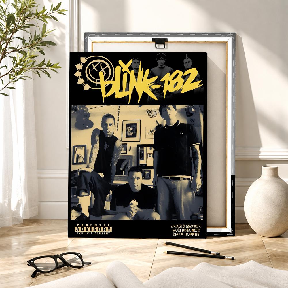Rock Grubu B-Blink 182 Tablo K - Canvas Wrap Ready incelemesi ve fiyatı